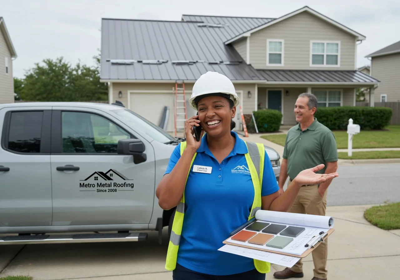 Storm Damage Metal Roof Repair in Morning Sun, IA